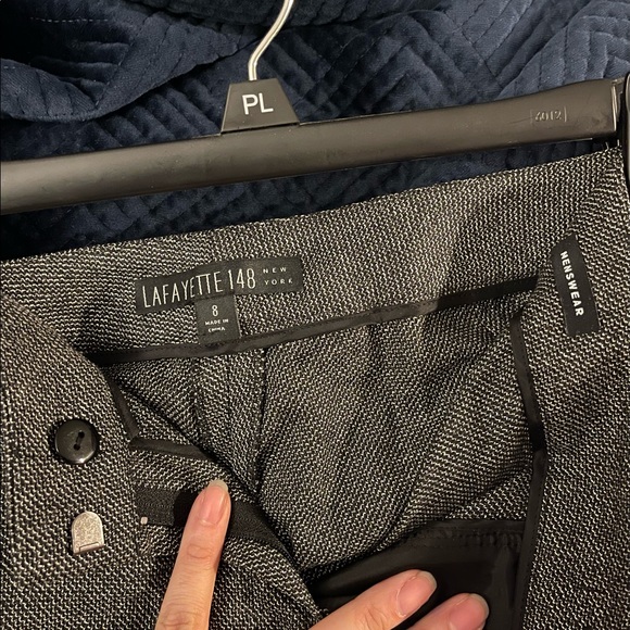 Menswear Lafayette 148 New York size 8 slacks - Picture 2 of 3